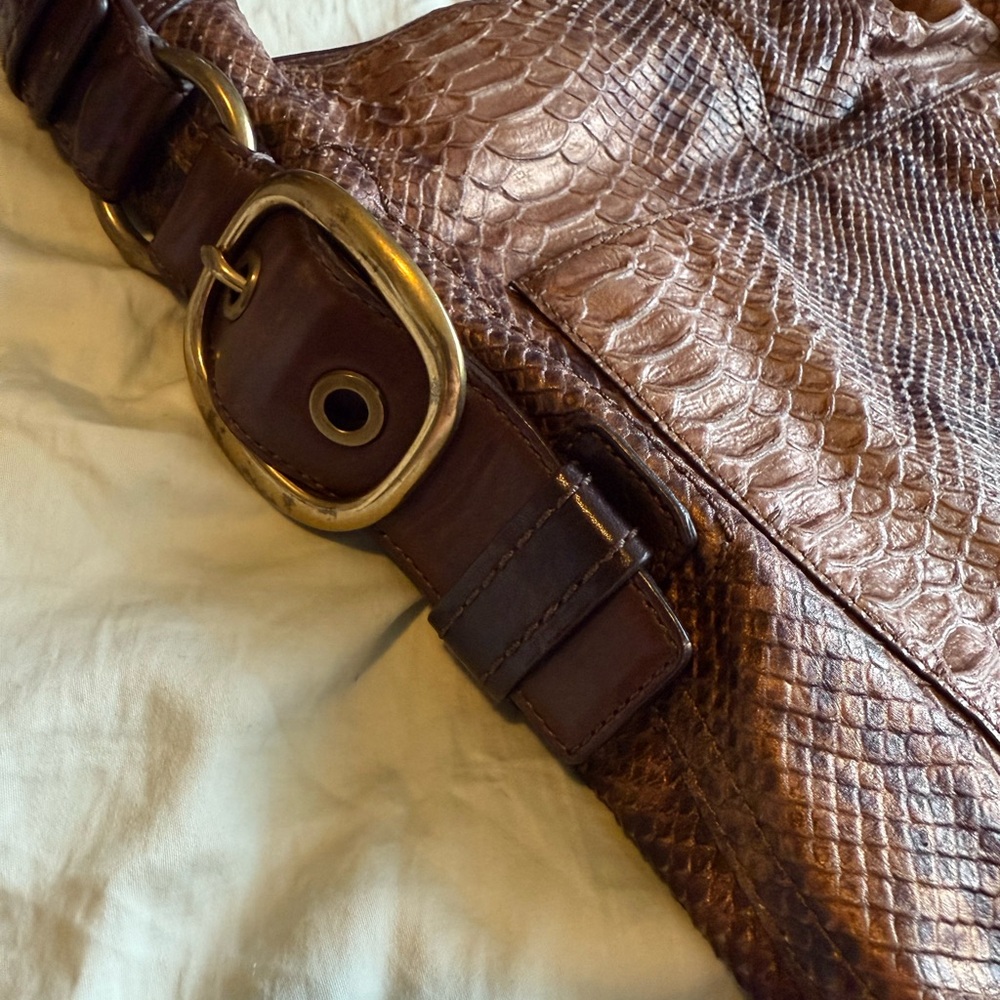 Coach Bleecker Limited Edition python embossed le… - image 4